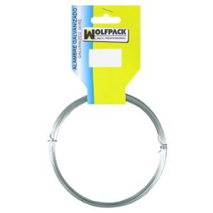 Alambre Galvanizado (Rollo 50 gramos / 18 metros) NÂº 1/0,6 mm.