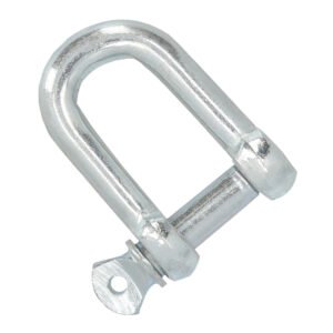 Grillete Recto Galvanizado 8 mm. 5/16" Uso Domestico