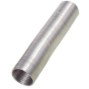 Tubo Aluminio Compacto Gris Ã˜ 200 mm. / 5 metros