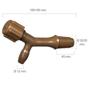 Grifo Barril PlÃ¡stico NÃºmero 2 Para 300 Litros