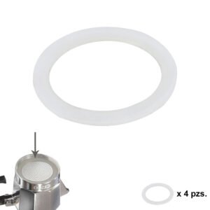 Junta Goma Silicona Cafetera Aluminio Classic / InducciÃ³n 3 Tazas (4 Unidades)