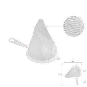 Colador Tela Franela ArmazÃ³n de Plastico Ã˜ 10 cm.