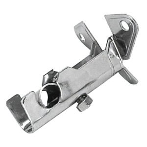 Soporte Barra 12 mm.Ã˜ Cromo Frontal