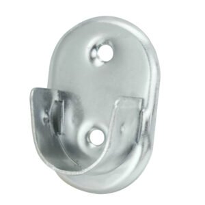 Soporte Lateral Oval Zincado Lateral Ã˜ 19 mm.