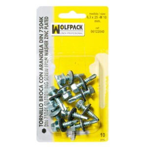 Tornillo Broca 5,5x25-8 mm. (10 Piezas)