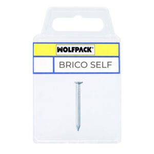 Punta Acero Cabeza Plana Zincada 2,20x25 mm. 40 unidades