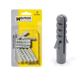 Taco Nylon 5 mm. (50 Piezas)