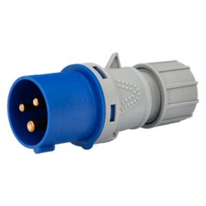 Clavija / Enchufe Industrial Monofasico 16 A. / 220 V.