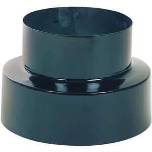ReducciÃ³n Estufa Vitrificado Color Negro de 120 a 110 mm.