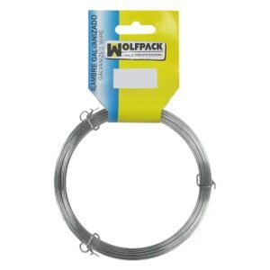 Alambre Galvanizado (Rollo 500 gramos / 180 metros) ) NÂº 1/0,6 mm.