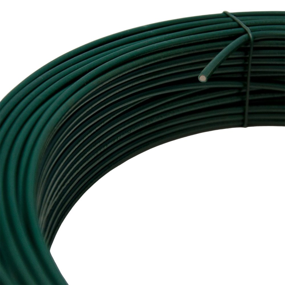 Alambre plastificado Verde Rollo 25 Kg. / Nº17 - Imagen 5