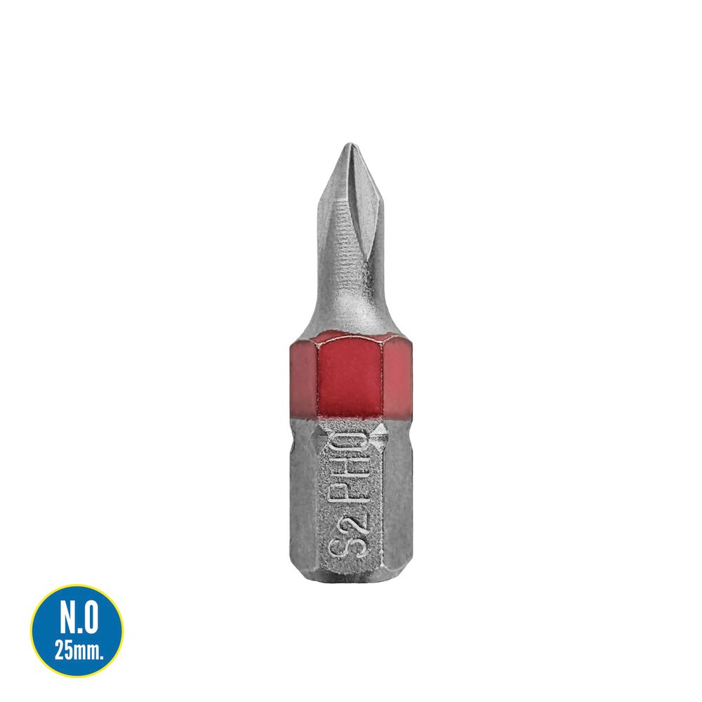 Puntas Largas Destornillador Phillips Nº 0 (2 Piezas). Acero S2 al Cromo Vanadio. Puntas Hexagonales, Destorpuntas, - Imagen 2