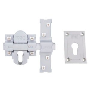 Cerrojo Fac 311-l/ 80 Plata Sin Cilindro