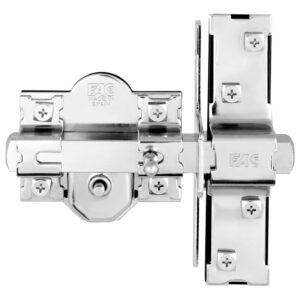Cerrojo Seguridad Fac 946-RP/80 Serie UVE Niquelado Antibumping