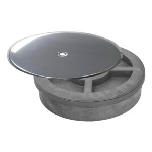 Tapa Bote SifÃ³nico PVC Ã˜ 110 mm.