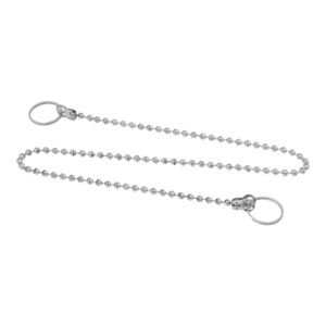 Cadena De Bolas 380 mm. Cadena Para Tapon Lavabo, Cadena Tapon Fregadero,