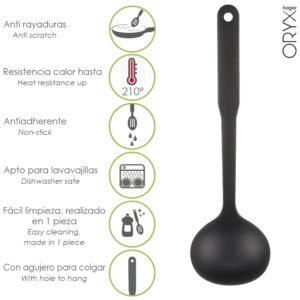 Cucharon Servir Cocina Nylon Basic 32 x 9.5 cm.