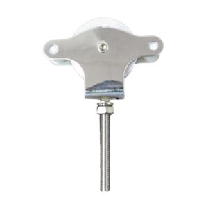Polea Tendedero Wolfpack Inoxidable 60 mm. / Roldana MetÃ¡lica Con Tornilo
