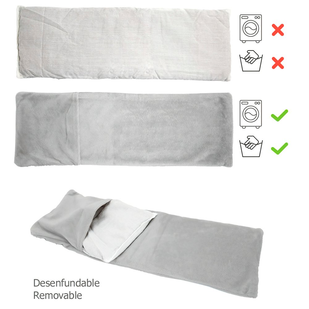 Bolsa Semillas Calor Microondas Desenfundable 45 x 15 cm. - Imagen 2