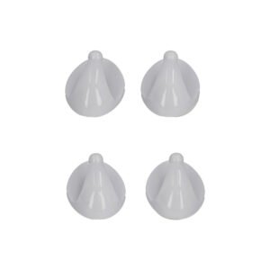 Colgador Oryx Blanco PequeÃ±o (Blister 4 Unidades ) Adhesivo
