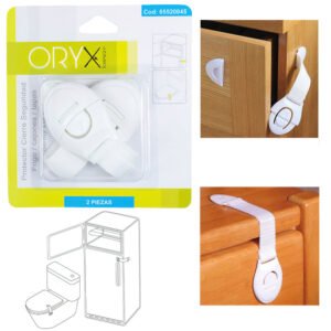 Protector Cierre Seguridad FrigorÃ­fico / Cajon (Bister 2 Piezas)