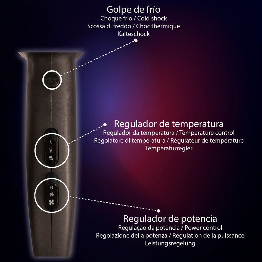Secador Pelo 2200 Watt Oryx - Imagen 4