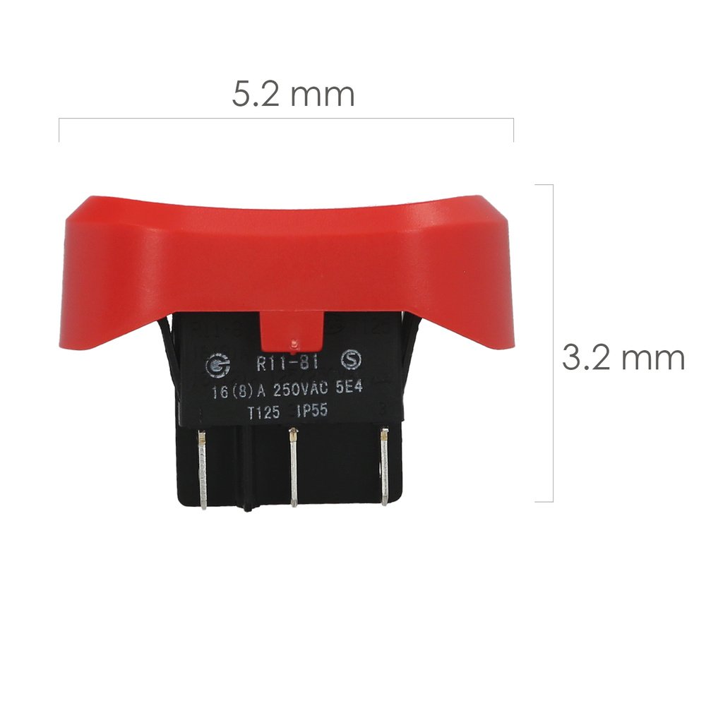 Repuesto Interruptor Para Aspirador Inoxidable (Codigo 07010450) - Imagen 2