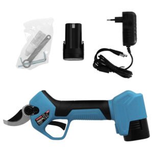 Tijeras Podar A Bateria 16,8 Volt. Con 2 Baterias 2 A/h. Mango Engomado, Ã˜ Corte 40 mm. Con MaletÃ­n