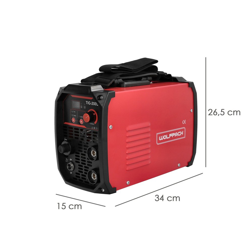 Soldadura Inverter Wolfpack TIG 200 A MMA 160 A - Imagen 2