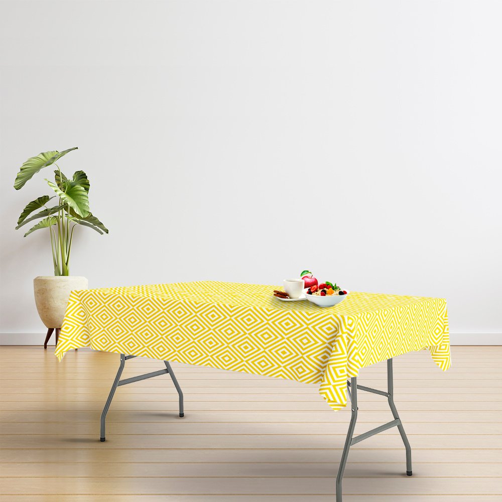 Mesa Plegable Rectangular HDPE Multifuncional, Portatil, Resistente,Multiusos 180x74x74 cm. Color Blanco - Imagen 8