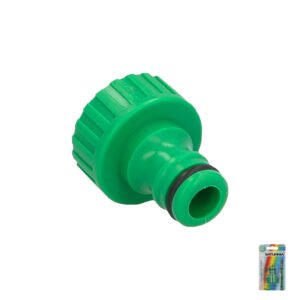 Adaptador Manguera Plastico 3/4 hembra Blister