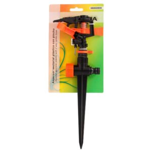 Aspersor plÃ¡stico sectorial con pincho
