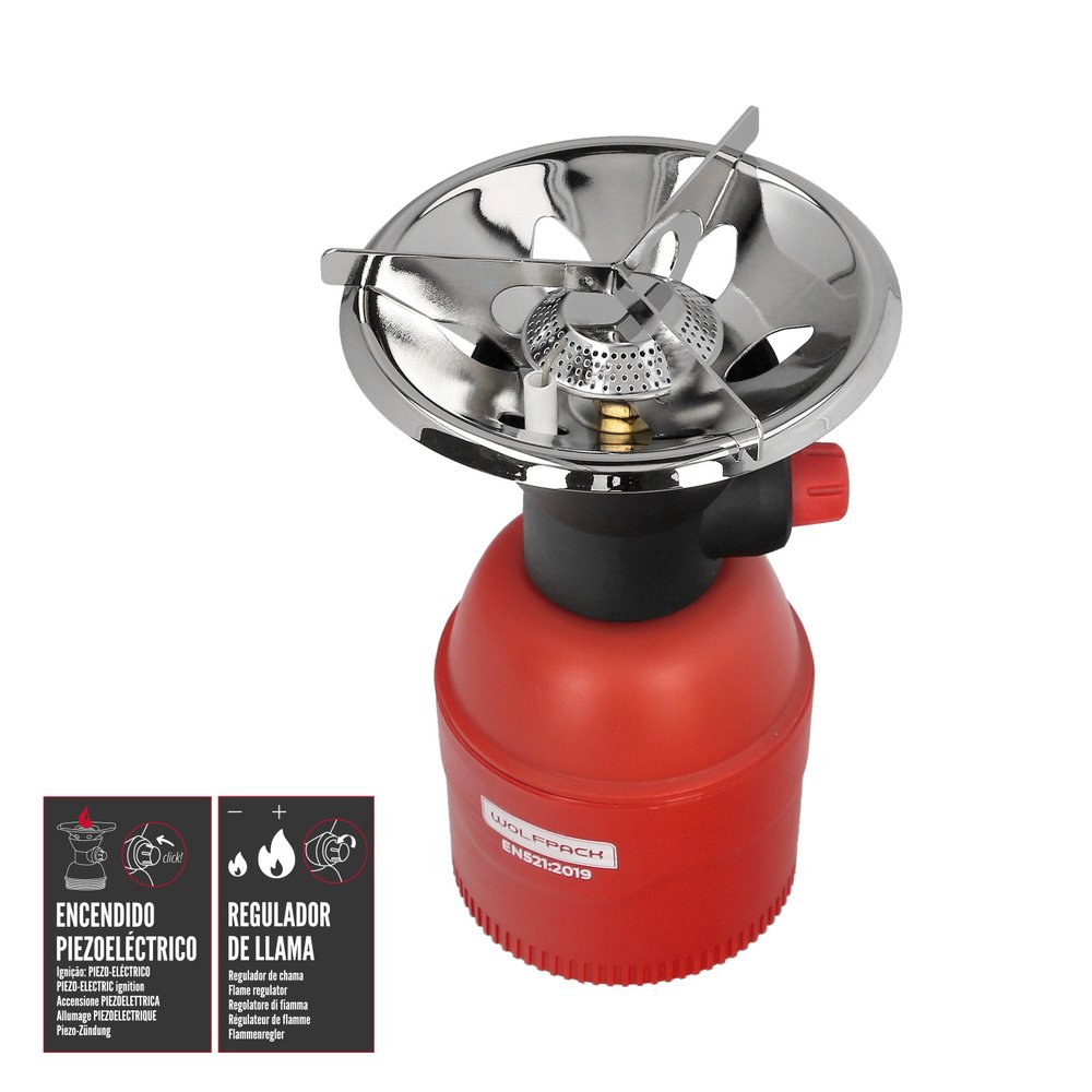 Hornillo Gas Cartucho Piezo Electrico - Imagen 3