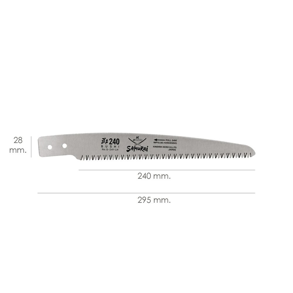 Hoja Recambio Serrucho Samurai JS 240 mm. - Imagen 2