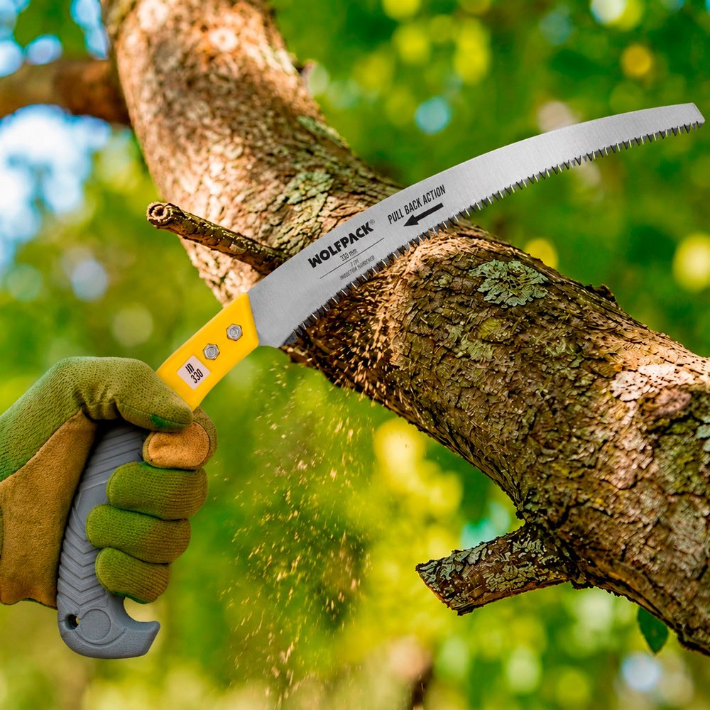 Serrucho Podar Curvo Mango TPR JD 330 mm. - Imagen 6