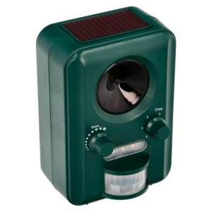 Ahuyentador Ultrasonidos Animales Funcionamiento Solar / Usb. Ahuyenta Roedores, Ratones, Gatos, Perros, Aves, Pajaros, Etc