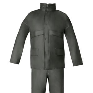 Traje de Agua Impermeable Verde Poliuretano Talla 7-L