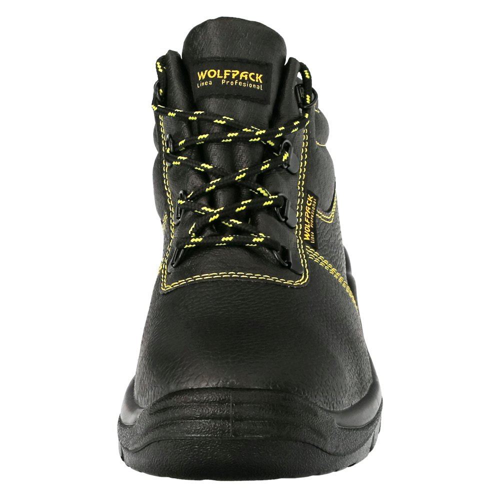 Botas Seguridad S3 Piel Negra Wolfpack Nº 42 Vestuario Laboral,calzado Seguridad, Botas Trabajo. (Par) - Imagen 6