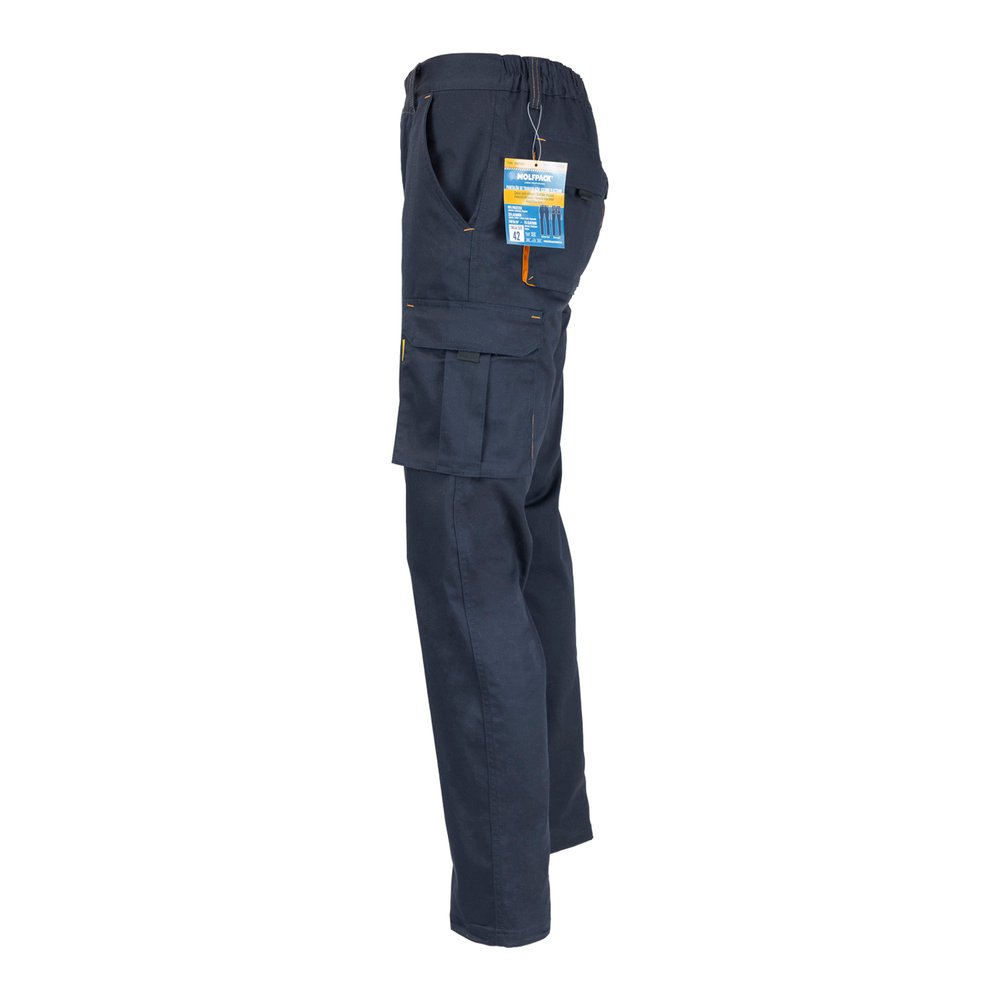 Pantalon Trabajo Talla 56 Azul Oscuro Spandex - Imagen 3