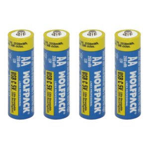 Pila Litio Recargable "AA" 1,5V USB-C (4 Unidades)