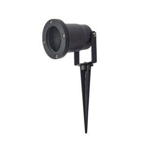 Foco HalÃ³geno IP54 Para JardÃ­n y Exteriores Con Pincho Color Negro
