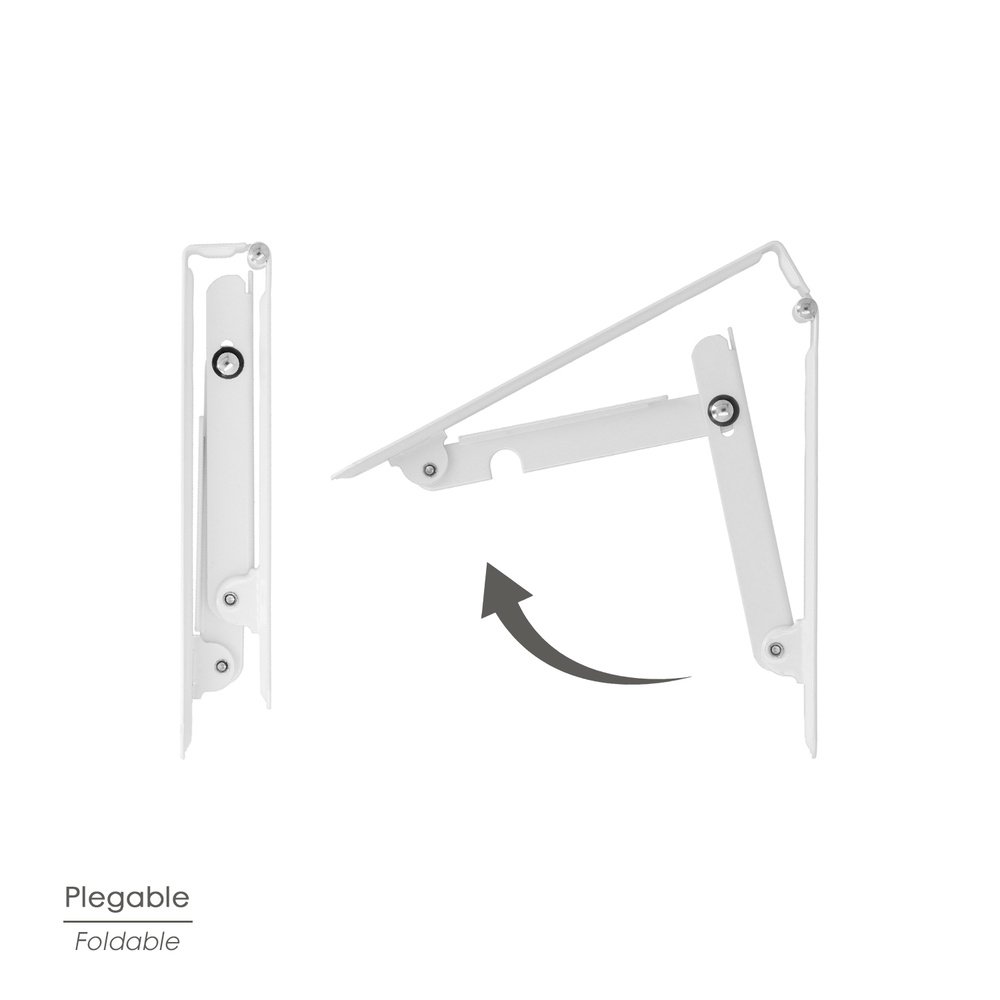 Palomilla Wolfpack Abatible Blanca 300 mm. - Imagen 3