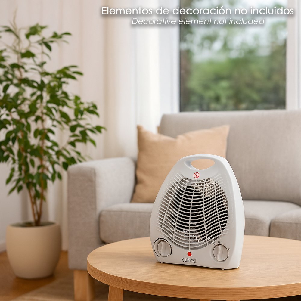 Termoventilador Ovalado 1000 / 2000w - Imagen 7
