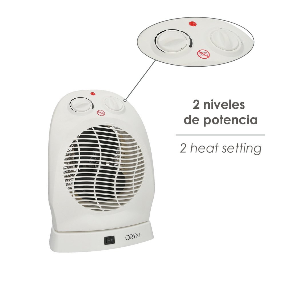 Termoventilador Oscilante 1000 / 2000w - Imagen 3