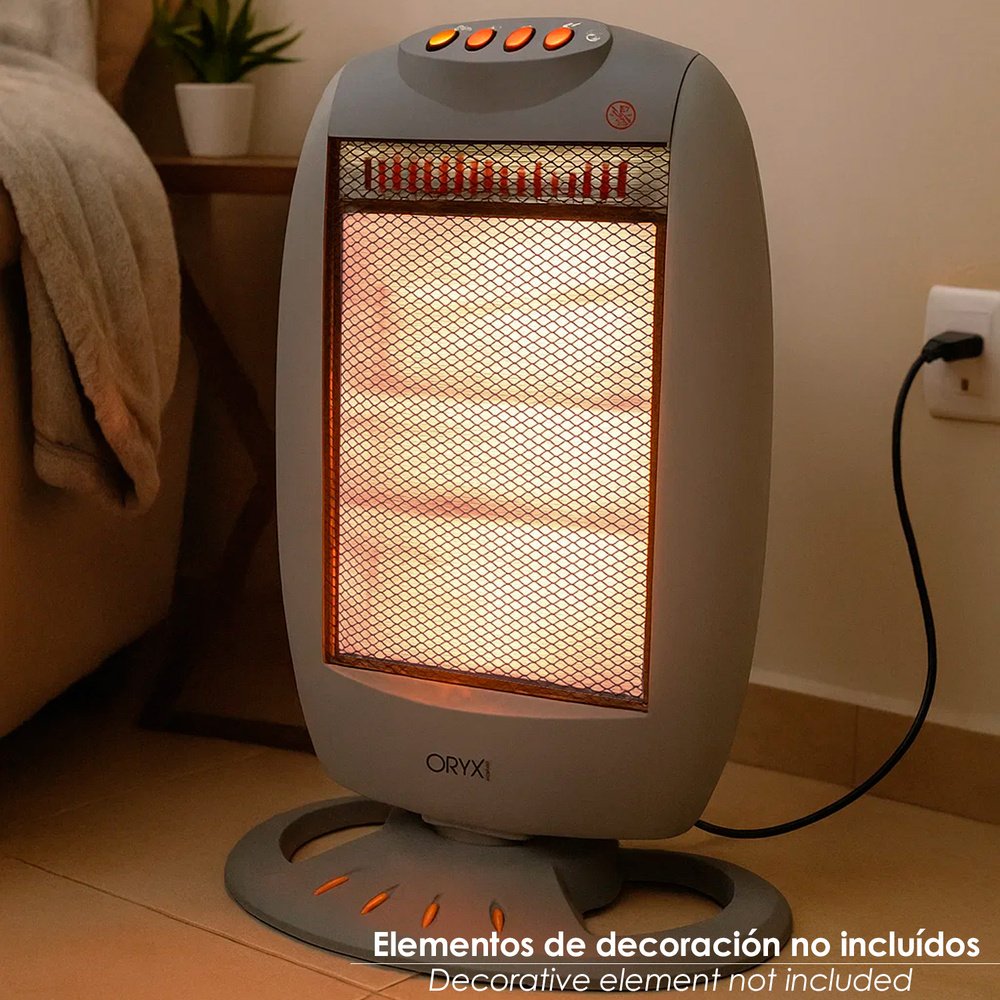 Estufa Halogena Oscilante 400 / 800 / 1200 W - Imagen 4