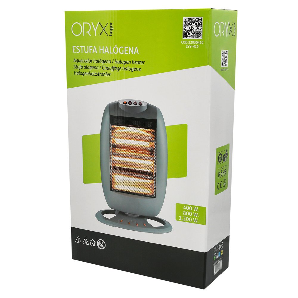 Estufa Halogena Oscilante 400 / 800 / 1200 W - Imagen 5