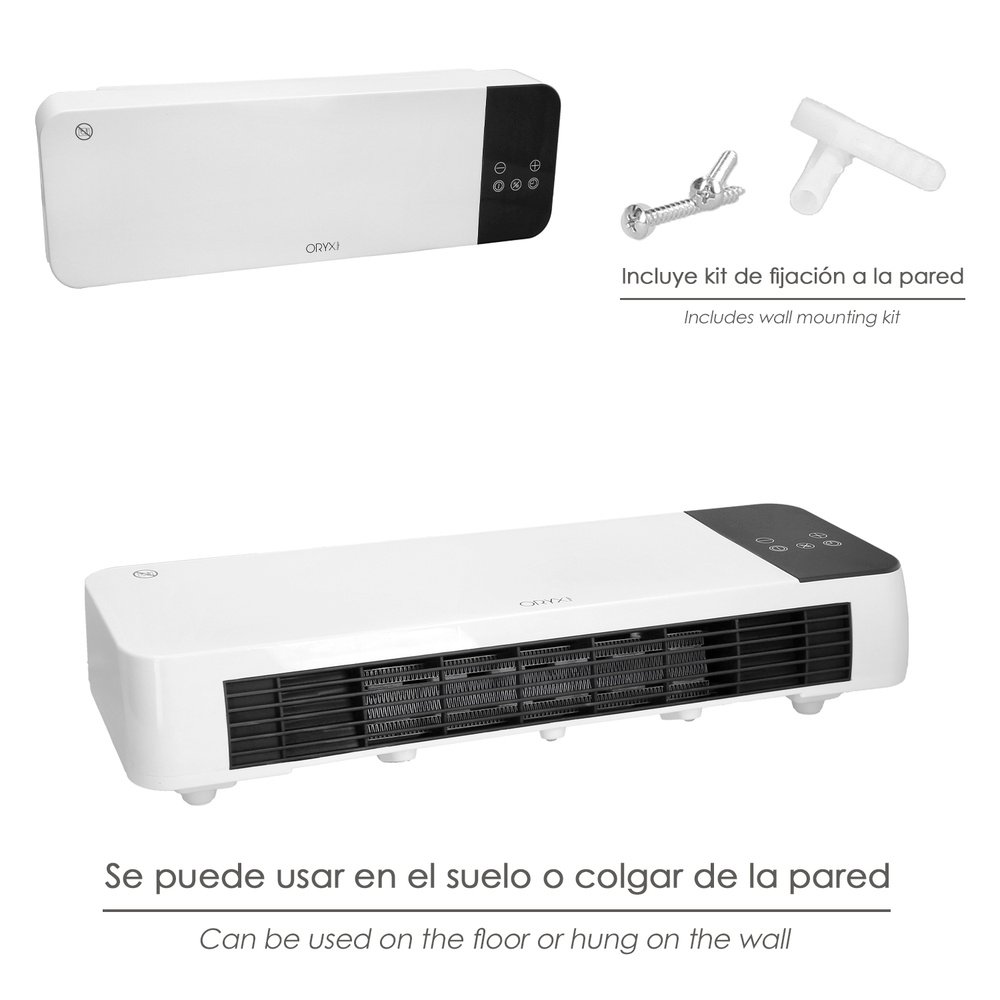 Termoconvector De Pared Split 1000 / 2000 Watt. - Imagen 4
