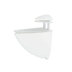 Soporte Pelicano Regulable Para Estante 1 / 20 mm. Blanco (1 Pieza)